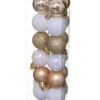 18 Mini Boules De Noël Blanc Et Or 3 Cm 1 18 Mini Boules De Noël Blanc Et Or 3 Cm -Decoration Magasin 18 boules de noel blanc et or 3 cm 334801