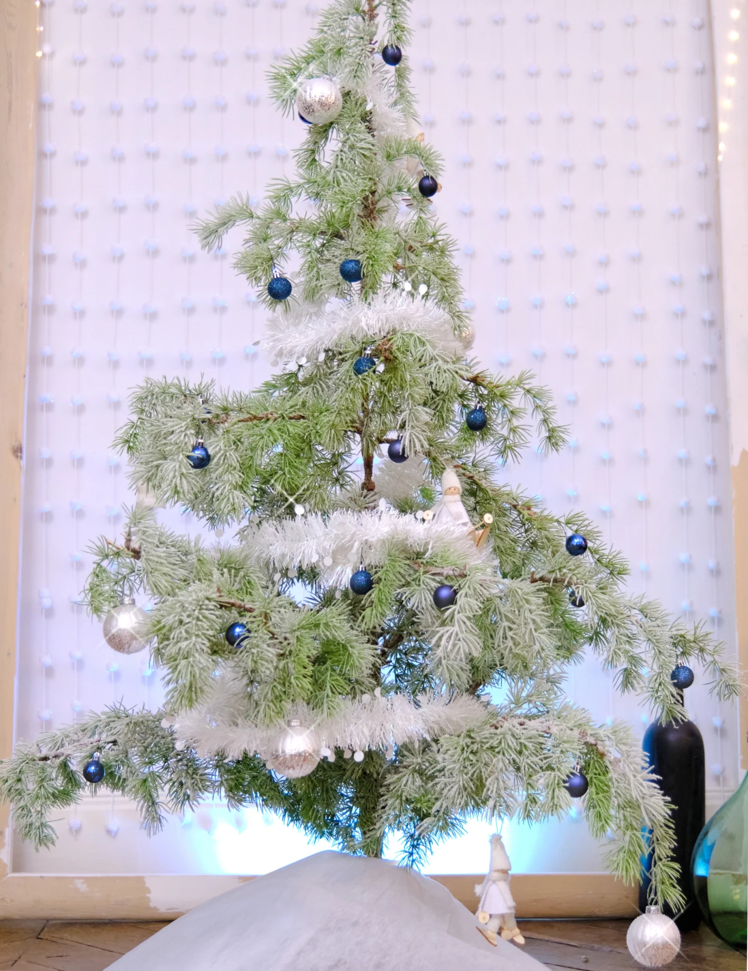 18 Mini Boules De Noël Bleu Nuit 3 Cm 5 18 Mini Boules De Noël Bleu Nuit 3 Cm – Image 3