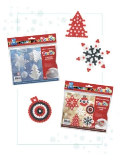 2 Kits De Perles à Repasser Noël
