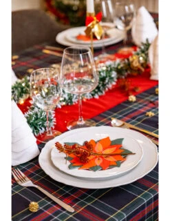 20 Serviettes En Papier Fleur De Noël 15,5 X 14,5 Cm -Decoration Magasin 20 serviettes en papier fleur de noel 15 5 x 14 5 cm 338229 2