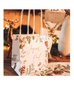 4 Sacs Joyeux Noël Forêt Enchantée 10 X 11 X 7cm 7 4 Sacs Joyeux Noël Forêt Enchantée 10 X 11 X 7cm -Decoration Magasin 4 sacs joyeux noel foret enchantee 10 x 11 x 7cm 341288 2