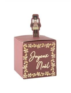 8 Contenants Joyeux Noël Casse Noisette Festif 6cm