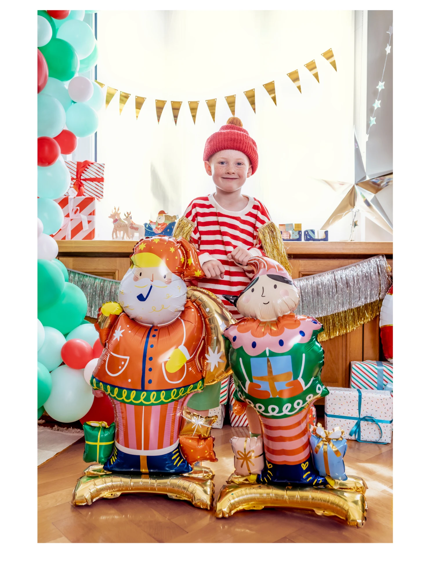 Ballon Aluminium Elfe Du Père Noël 46 X 88 Cm 4 Ballon Aluminium Elfe Du Père Noël 46 X 88 Cm – Image 2