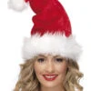 Bonnet Rouge Scintillant Adulte Noël -Decoration Magasin bonnet no l adulte 173970