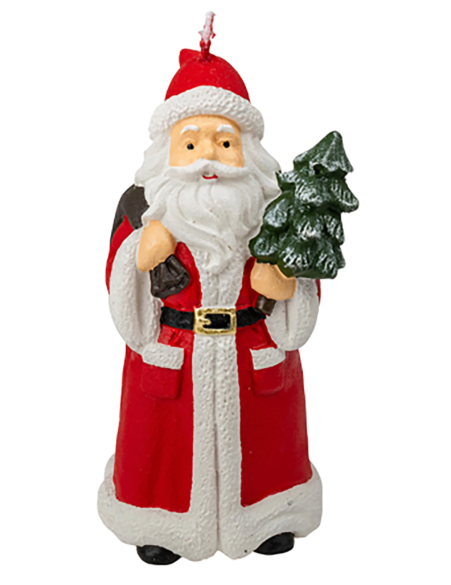 Bougie Père Noël 13,5 X 6,5 Cm 3 Bougie Père Noël 13,5 X 6,5 Cm