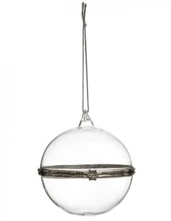 Boule De Noël En Verre à Garnir 8 Cm