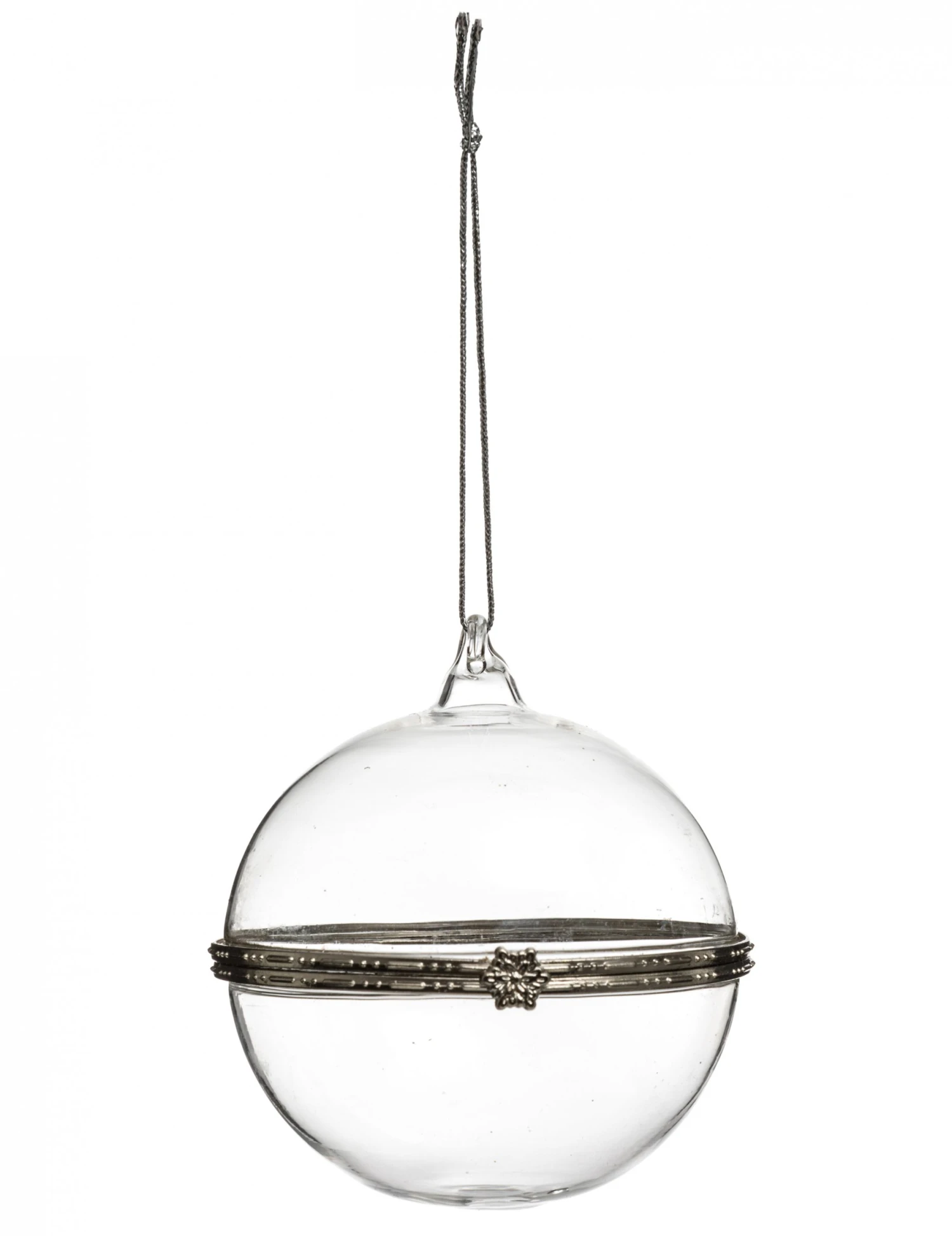 Boule De Noël En Verre à Garnir 8 Cm 3 Boule De Noël En Verre à Garnir 8 Cm