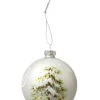 Boule De Noël En Verre Motif Sapin 8 Cm -Decoration Magasin boule de noel en verre motif sapin 8 cm 336151