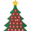 Calendrier De Lavent En Tissu Sapin De Noël 55 X 70 Cm -Decoration Magasin calendrier de l avent en tissu sapin de noel 55 x 70 cm 334717