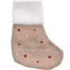 Chaussette Mon Premier Noël 24 Cm -Decoration Magasin chaussette mon premier noel 24 cm 340134
