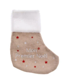 Chaussette Mon Premier Noël 24 Cm
