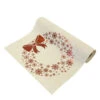 Chemin De Table En Toile Couronne De Noël Rouge 4 M X 28 Cm -Decoration Magasin chemin de table en toile couronne de noel rouge 4 m x 28 cm 332025
