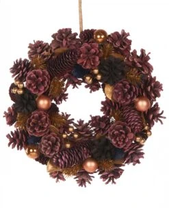 Couronne De Noël Féerique 30 Cm