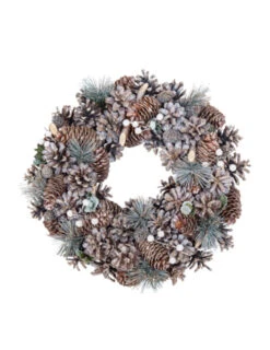 Couronne De Noël Forêt Enchantée 35 Cm