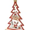Décoration En Bois Sapin Rouge Joyeux Noël 23 X 15 X 4 Cm -Decoration Magasin decoration en bois sapin rouge joyeux noel 23 x 15 x 4 cm 337239 1