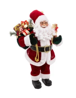Décoration Père Noël Luxe 60 Cm