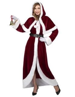 Déguisement De Mère Noël Super Luxe Adulte