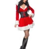 Déguisement Mère Noël Corset Femme -Decoration Magasin deguisement mere noel corset femme 201772