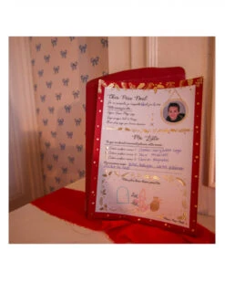 Decoration Magasin -Decoration Magasin grande lettre au pere noel avec enveloppe holly christmas 21 x 28 5cm 341312 1