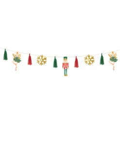 Guirlande En Papier Casse Noisette Et Ballerine De Noël 2 M
