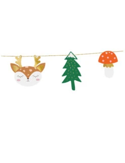 Guirlande En Papier Forêt De Noël 1,7 M