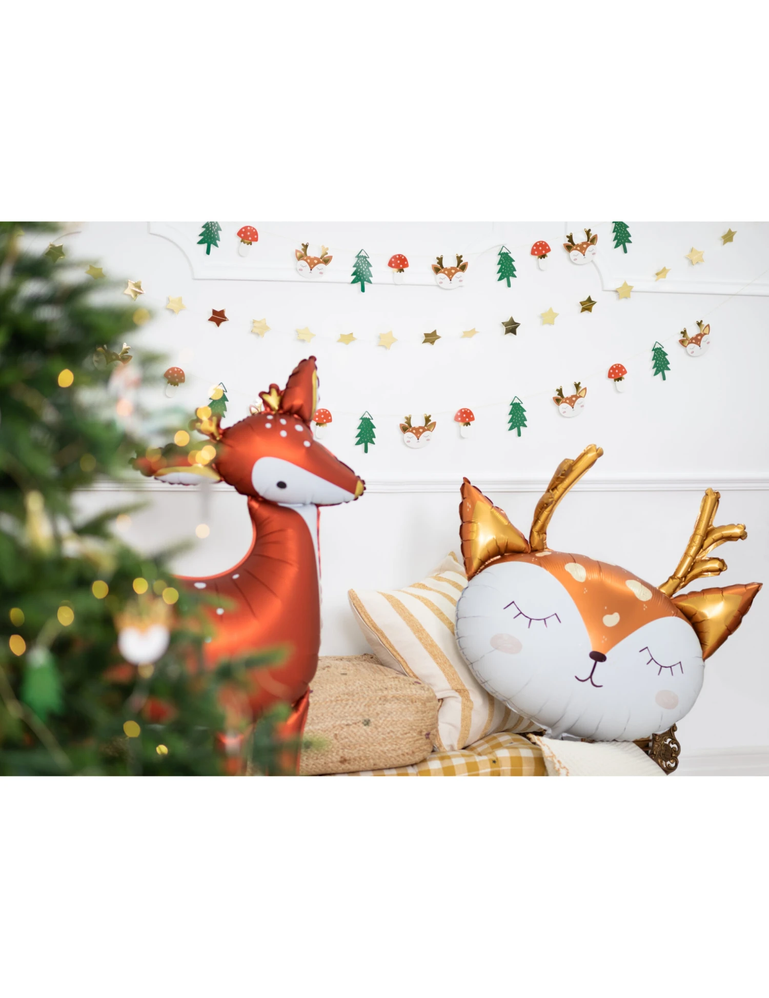 Guirlande En Papier Forêt De Noël 1,7 M 5 Guirlande En Papier Forêt De Noël 1,7 M – Image 3