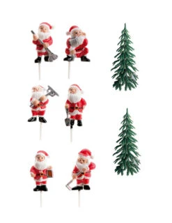 Kit De Décoration Bûche De Noël 3 à 6 Cm