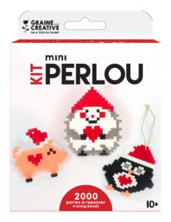 Kit Perles à Repasser Animaux De Noël 2000 Perles