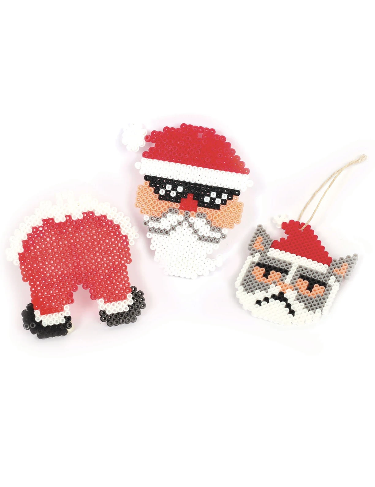 Kit Perles à Repasser Père Noël 2000 Perles 4 Kit Perles à Repasser Père Noël 2000 Perles – Image 2