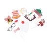 Kit Photobooth Joyeux Noël Rayé 10 Pièces -Decoration Magasin kit photobooth joyeux noel tradi 10 accessoires 325540 1