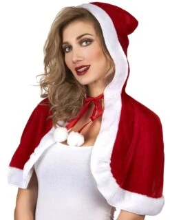 Mini Cape Mère Noël Adulte