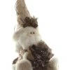 Père Noël Assis En écorce Bois 34 Cm -Decoration Magasin pere noel assis en ecorce bois 34 cm 334741