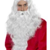 Perruque Et Barbe Père Noël Adulte -Decoration Magasin perruque et barbe de pere noel adulte