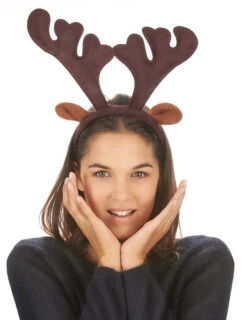 Serre-tête Renne Réaliste Noël 7 Serre-tête Renne Réaliste Noël -Decoration Magasin serre tete renne noel 203593 2