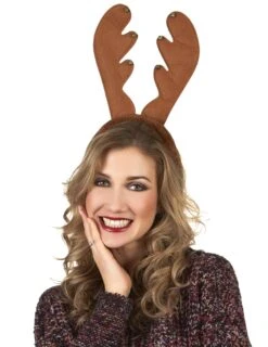 Serre-tête Renne à Grelots Noël