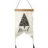Tenture En Lin Noël Graphique 37 X 40 Cm -Decoration Magasin suspension en lin noel graphique 37 x 40 cm 309890