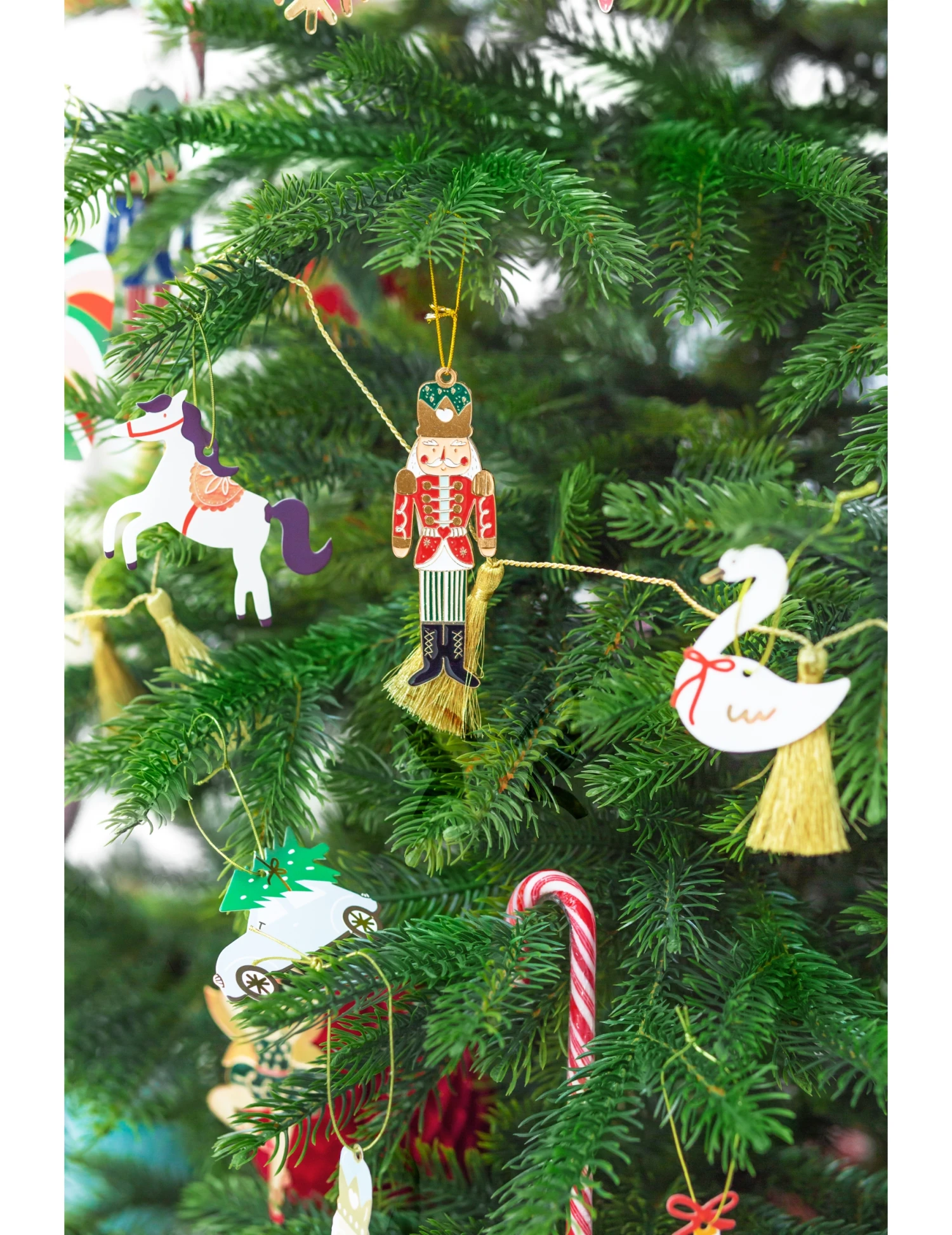 Suspension En Métal Casse Noisette De Noël 10 X 3 Cm 4 Suspension En Métal Casse Noisette De Noël 10 X 3 Cm – Image 2