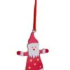 Suspension Père Noël En Bois 12 Cm