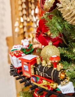 Train De Noël Pour Sapin 23 Pièces -Decoration Magasin train de noel pour sapin 23 pieces 335991 6