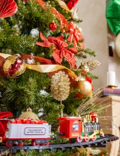Train De Noël Pour Sapin 23 Pièces -Decoration Magasin train de noel pour sapin 23 pieces 335991 7