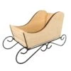 Traîneau De Noël En Bois Et Métal 31 X 19 Cm -Decoration Magasin traineau bois et metal 31 x 19 cm 336757