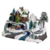 Village De Noël Lumineux Maison 23 X 15 X 16 Cm -Decoration Magasin village de noel lumineux maison 23 x 15 x 16 cm 334853