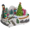 Village De Noël Lumineux Sapin 18 X 12 X 13 Cm -Decoration Magasin village de noel lumineux sapin 18 x 12 x 13 cm 334851